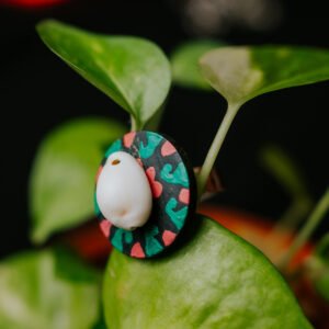 oaki – natural wood statement ring