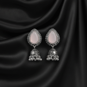 dia – metal & color inlay earrings